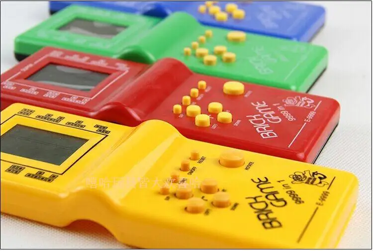 

Classic Handheld Game Machine Tetris Brick Game Kids Game Machine with Game Music Playback