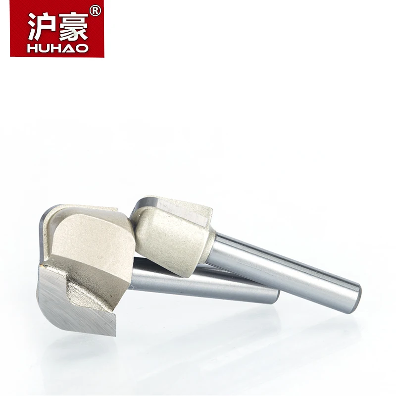 Huhao 1 шт. 1/2 &quot1/4&quot хвостовик чаша и лоток шаблон фрезы для дерева Вольфрам Карбид