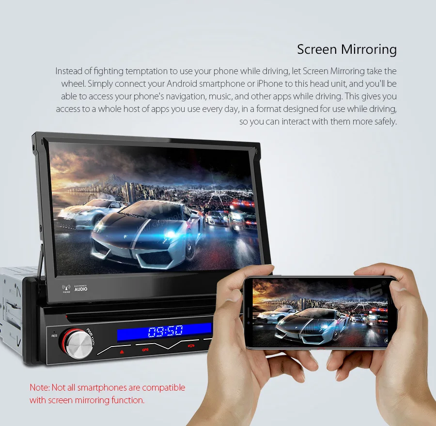 Clearance 7" Android 9.0 Pie OS 1 Din Car DVD Multimedia Single Din Car Navigation GPS One Din Car Radio with Detachable Front Panel 10 Clearance 7" Android 9.0 Pie OS 1 Din Car DVD Multimedia Single Din Car Navigation GPS One Din Car Radio with Detachable Front Panel 10