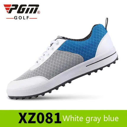 PGM/обувь для гольфа; женские кроссовки для гольфа из ЭВА; Брендовая женская белая обувь; спортивная обувь с шипами; дышащая водонепроницаемая противоскользящая обувь для гольфа - Цвет: one