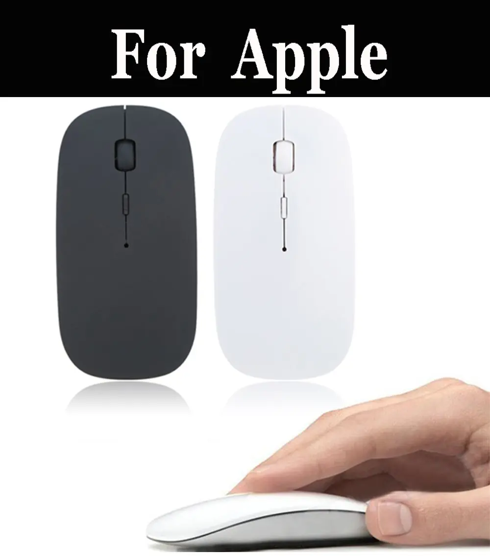 Ultra Thin USB Optical Wireless Mouse Super Mouse Cordless For Apple MacBook Pro 13 Air 13 MacBook Pro 15 MacBook Air A1466