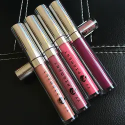 Водонепроницаемый Матовая жидкая помады длительные макияж губ Lip Gloss 12 Цветов