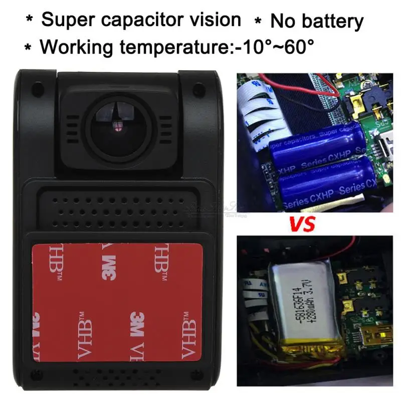 VIOFO Видеорегистраторы для автомобилей A119S Dashcam 1080 P обновлен V2 2 0 &quotсупер