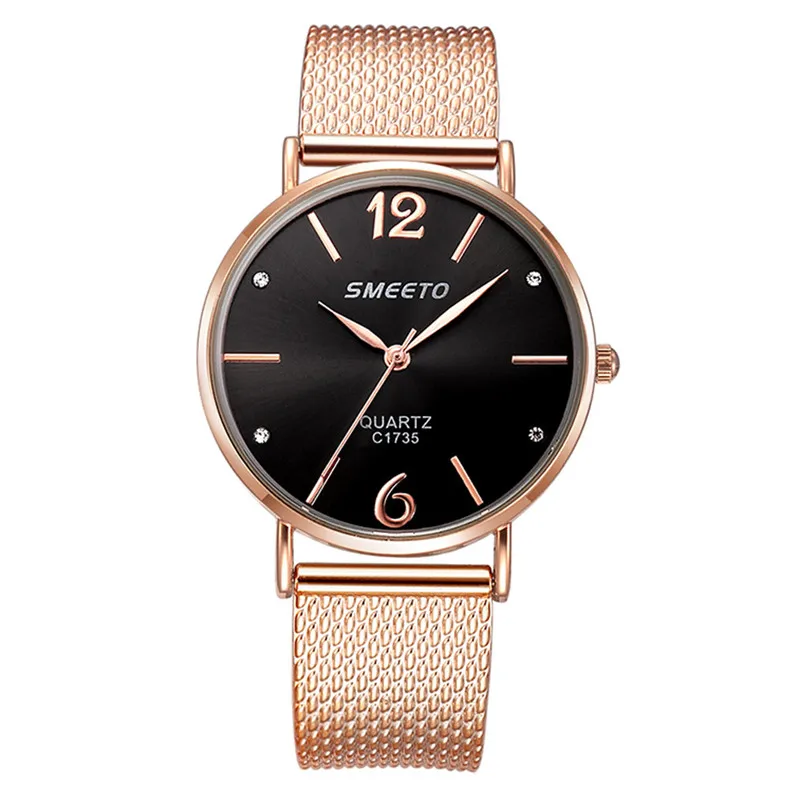 Women's watches brand luxury fashion ladies watch Leather Band Analog Quartz Vogue Wrist Watches Clock relogio masculino 3M29#N (7)