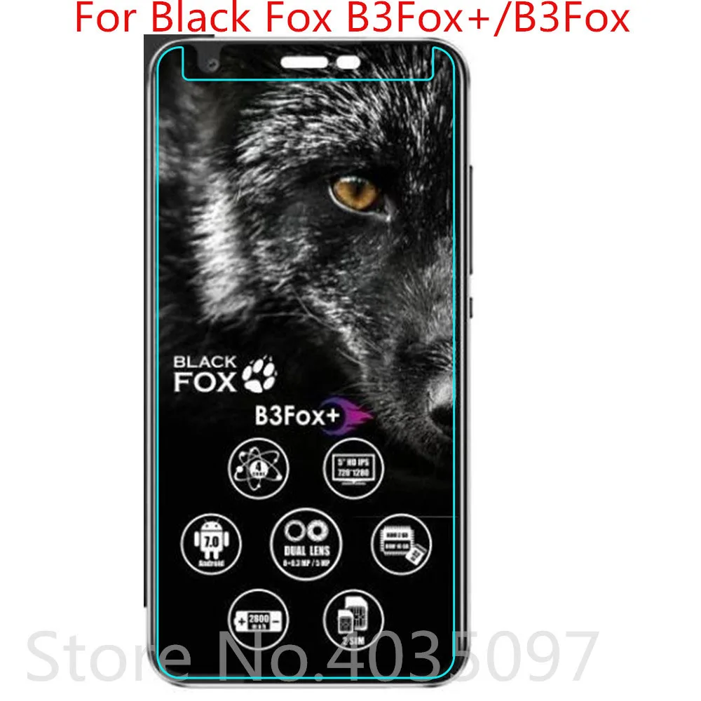 2.5D 9H стекло для Black Fox B3Fox Plus защита экрана закаленное стекло для Black Fox B3Fox Plus защитная пленка против царапин