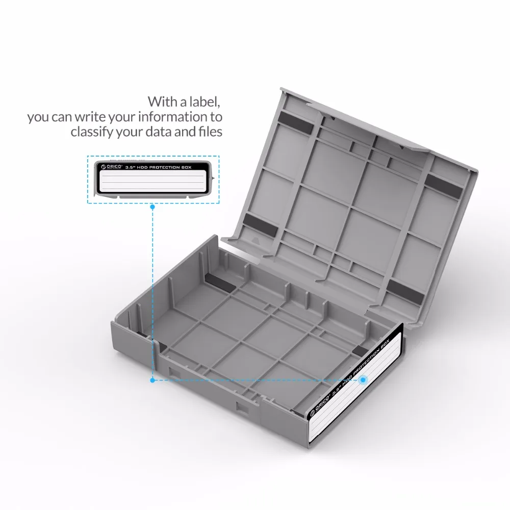 Orico Php35 3,5 дюймов Hdd сумка портативный для жесткого диска внешний ящик хранения с водостойким функция для жесткий диск SSD случае