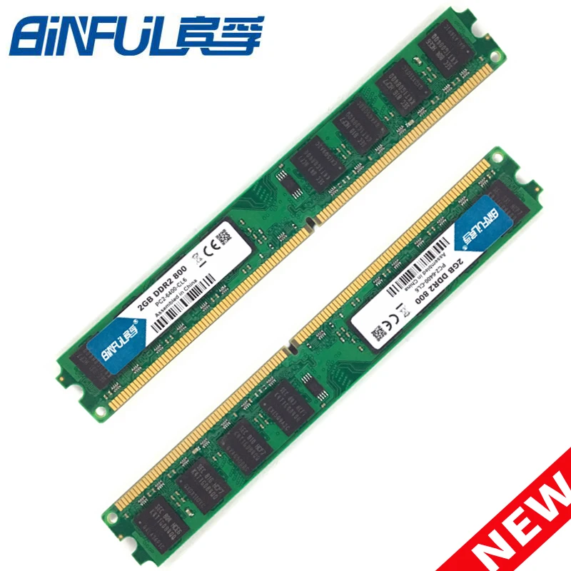 BiNFUL PC Memory RAM Memoria Module Computer Desktop DDR2 2X2GB 4GB PC2 5300 6400 667MHZ800MHZ 2GB 2G Full compatibility RAM BiNFUL PC Memory RAM Memoria Module Computer Desktop DDR2 2X2GB 4GB PC2 5300 6400 667MHZ800MHZ 2GB 2G Full compatibility RAM