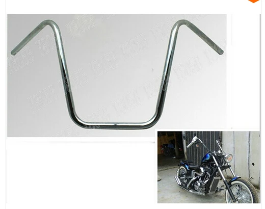 Хромированный мотоцикл 1 &quot25 мм руль для Suzuki Boulevard C50 Volusia 800 C90 M109R C109 Marauder M50|bar bar|bars