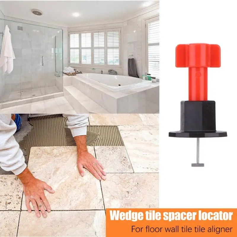 75pcs Level Wedges Tile Spacers For Flooring Wall Tile Spacer Carrelage Tiles Leveling System Leveler Locator Spacers Plier