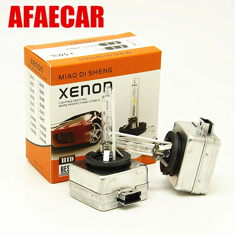 AFAECAR 2 шт. 6000 К xenon D1S D3S автомобиль 35 Вт HID лампы для 12 В Авто 4300 К 8000 К