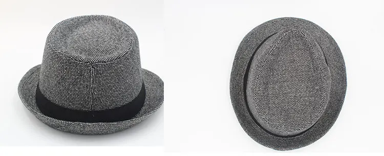 Unisex Wool Fedora Hat Fedora hats for men women fedora felt hat  (4)