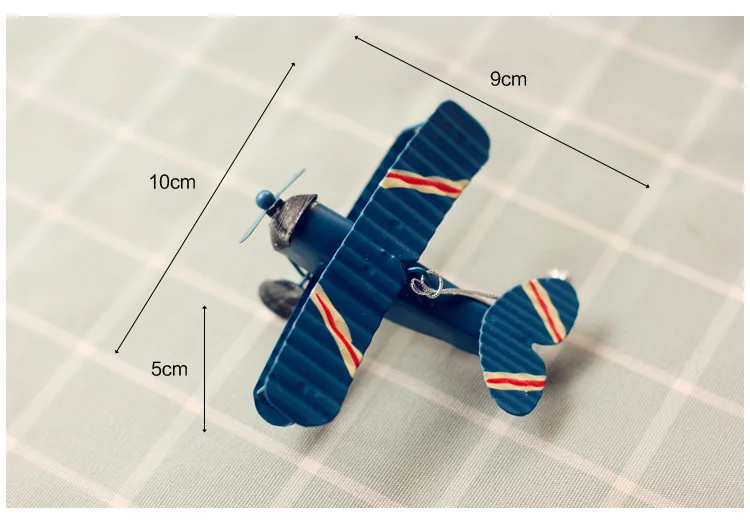Классический автомобильный подвесной металлический самолет, украшение интерьера автомобиля, аксессуары для зеркала заднего вида, украшение автомобиля