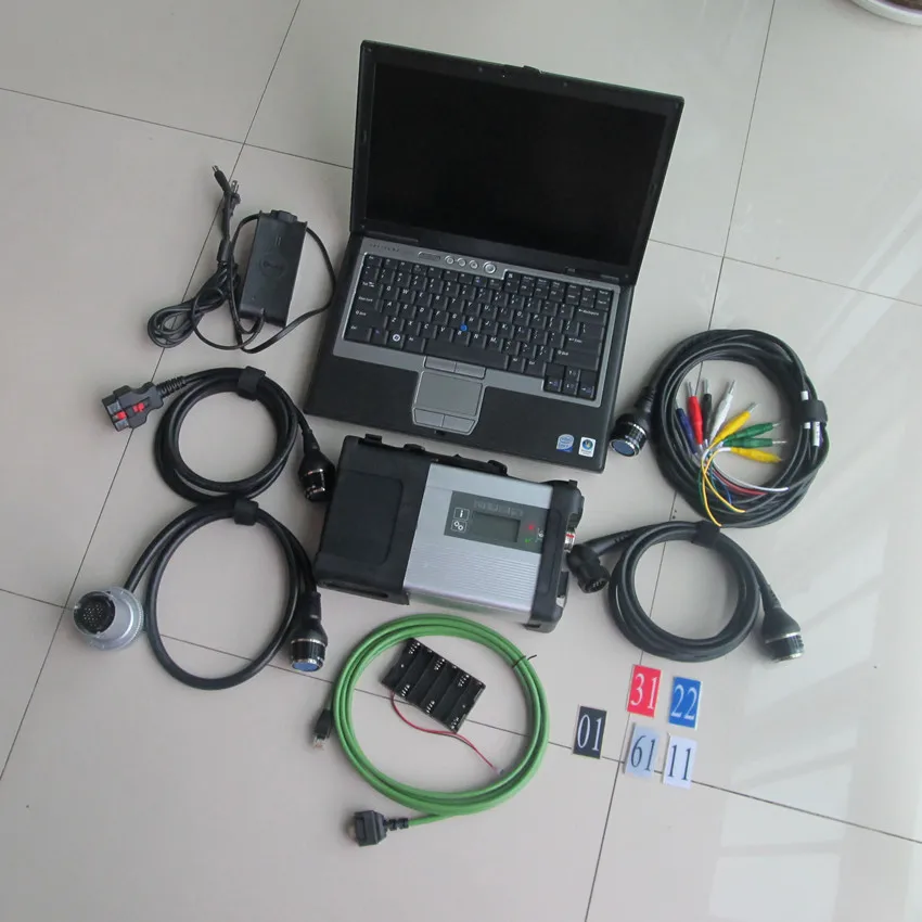 

mb star c5 multiplexer with laptop d630 with software 2017.05 newest version ssd super full set ready to use for car&trucks