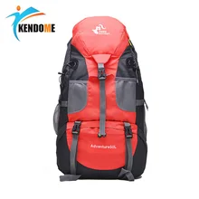 Ограниченная Горячая Распродажа, 50л большой водонепроницаемый рюкзак для альпинизма, походов, дождевик, Сумка для кемпинга, альпинизма, спортивный рюкзак, сумка для велосипеда на открытом воздухе