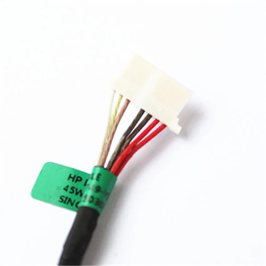 AC DC разъем порта питания для зарядки кабеля HP Pavilion 15 AB 15T 799749 Y17 TPN C121|Компьютерные