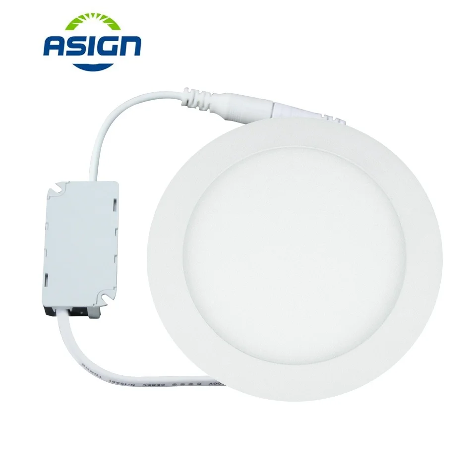 Светодиодная панель 3 Вт 4 6 9 12 15 18 SMD2835 ультра тонкая потолочная для помещений 20 30 45