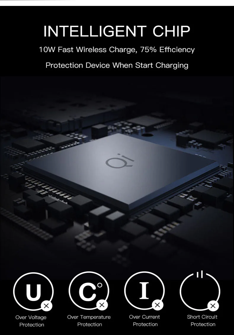QI 10W Mouse Pad Wireless Charger For Iphone X Iphone 8 Samsung S9 S8 Note 8 Fast Charge QC 2.0 QC 3.0 Charger Pad For LG G5 (2)