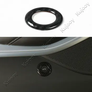 

Carbon Fiber Grain ABS Trunk Open Button Ring Tailstock Cover Trim Sticker for Chevrolet Camaro 2017+ Car Styling Accessories