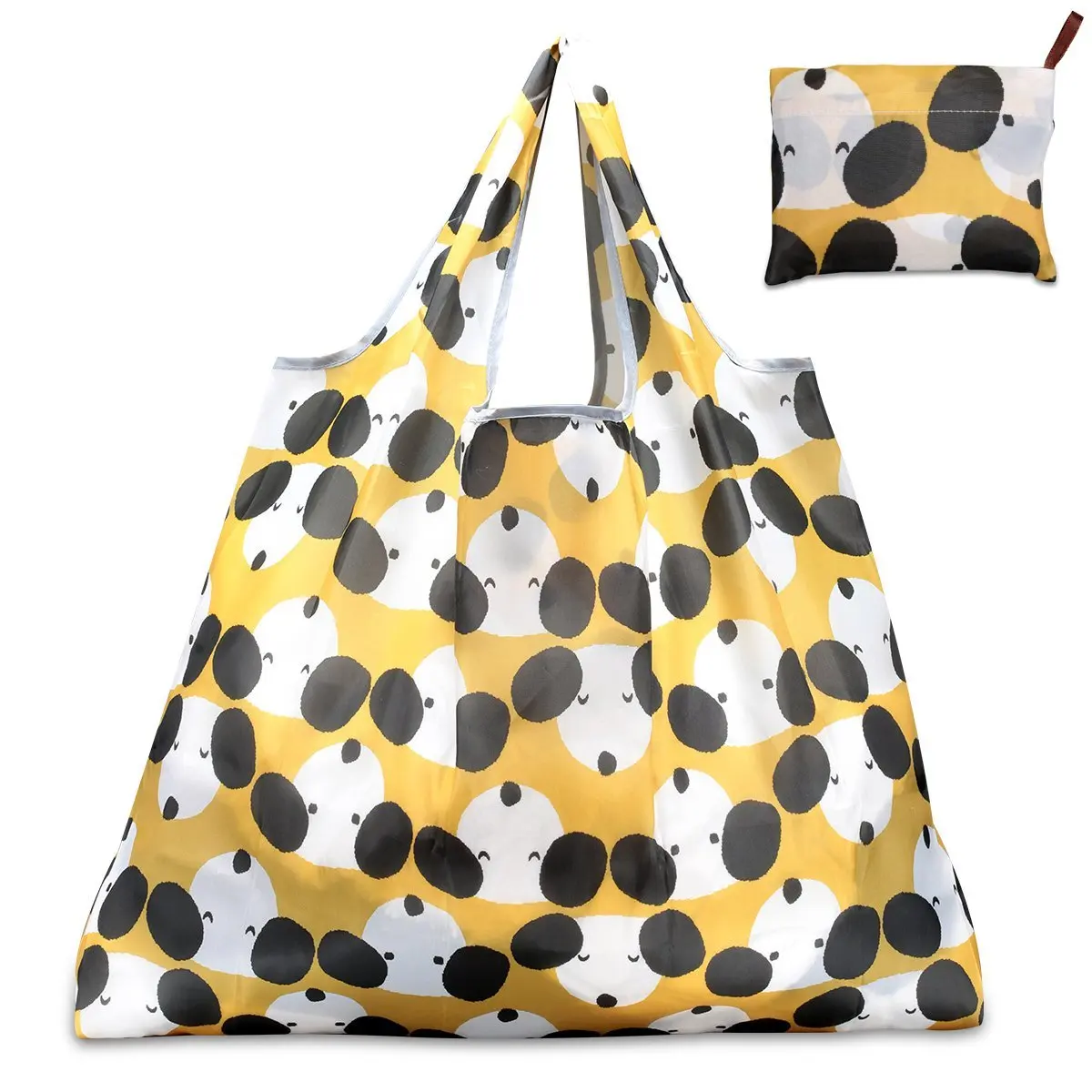 Новая складная Удобная хозяйственная сумка, многоразовая сумка с мультяшной собакой, сумка для хранения, сумки для хранения, сумка для хранения дома