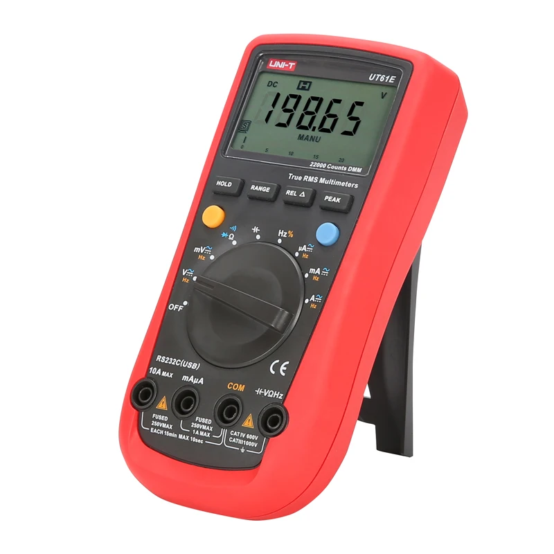 

UNI-T UT61E High Reliability Digital Multimeter Modern Digital Multimeters AC DC Meter CD & Data Hold Multitester