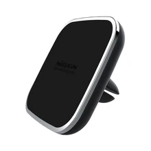Car accessories Universal Qi Wireless Charger Magnetic Mobile Phone holder stand USB Car Holder for iphone 5s se 6 Samsung s6 s7