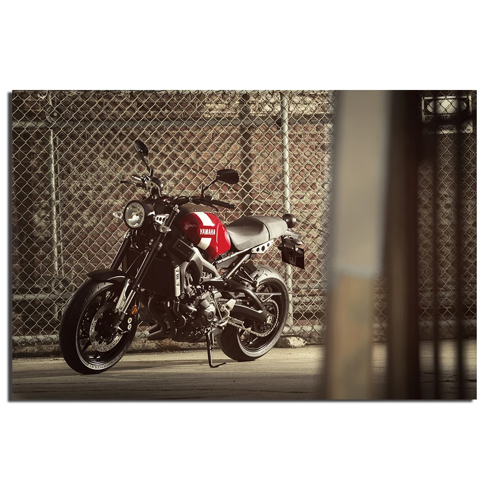 Настенные художественные картины мотоцикла Yamaha XSR900 постер печать на холсте