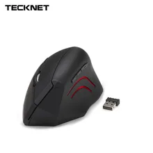 TeckNet Wireless font b Mouse b font 2 4GHz Nano Vertical Ergonomic Optical font b Mouse