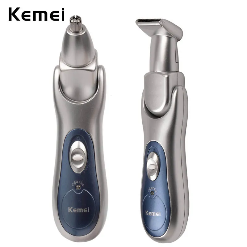 

Kemei 2 In 1 Men's Multifunction Portable Rechargeable Electric Nose Hair Trimmer and Clipper Sideburns and Eyebrow Trimmer 47