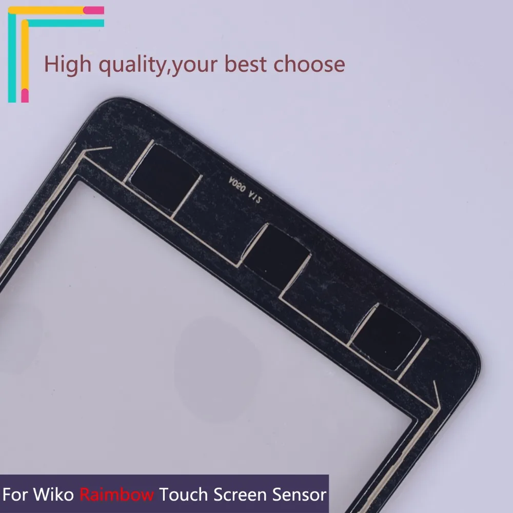 Новый Радужный сенсорный экран для Wiko дигитайзер сенсор внешнее Переднее стекло