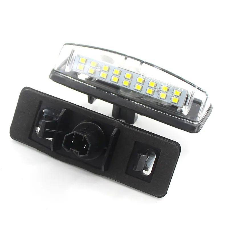 2pcs White LED License Number Plate Light Bulb Canbus For