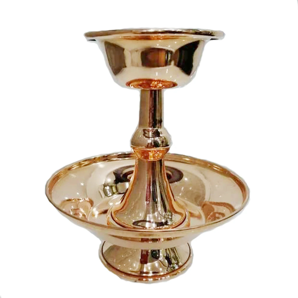 Tibetan Buddhist Mikky Offering Water Bowl Divine Focus Ritual Vesse, 1 Pack