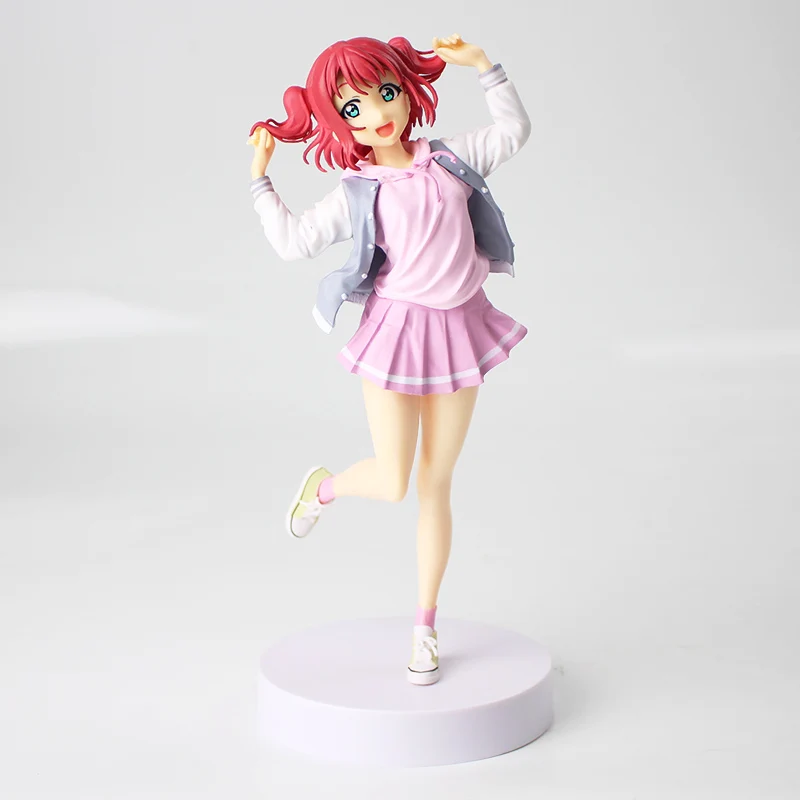 21 см EXQ фигурка игрушки LoveLive Sunshine School Idol Kunikida Hanamaru Ruby Kurosawa куклы для девочек модель