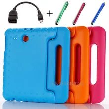 Для samsung tab e 9,6 дюймов Чехол детский силиконовый чехол для samsung galaxy Tab E 9," SM-T560 T561 противоударный чехол для планшета EVA