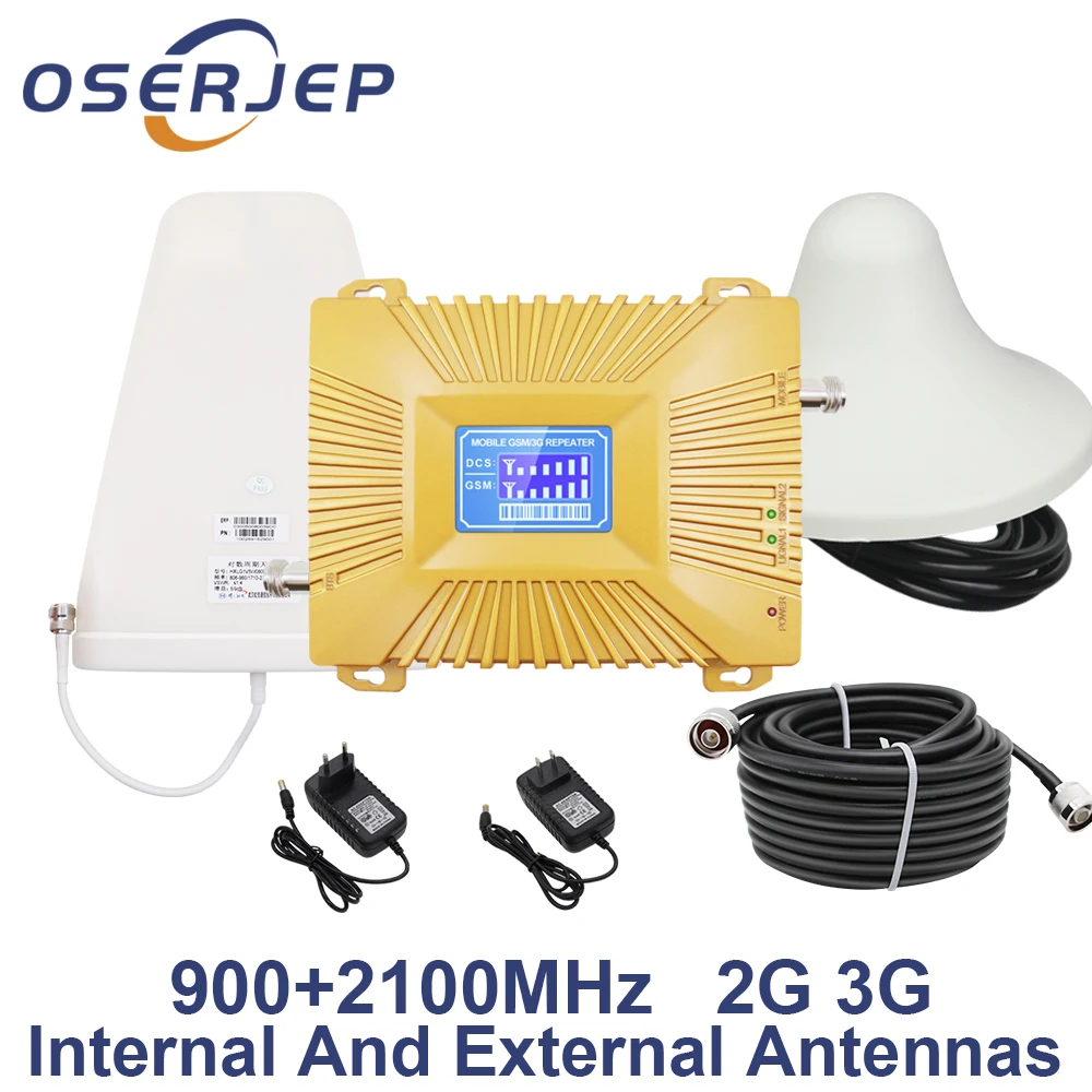 ЖК дисплей GSM 900 4G 1800 МГц двухдиапазонный ретранслятор LTE усилитель для телефона