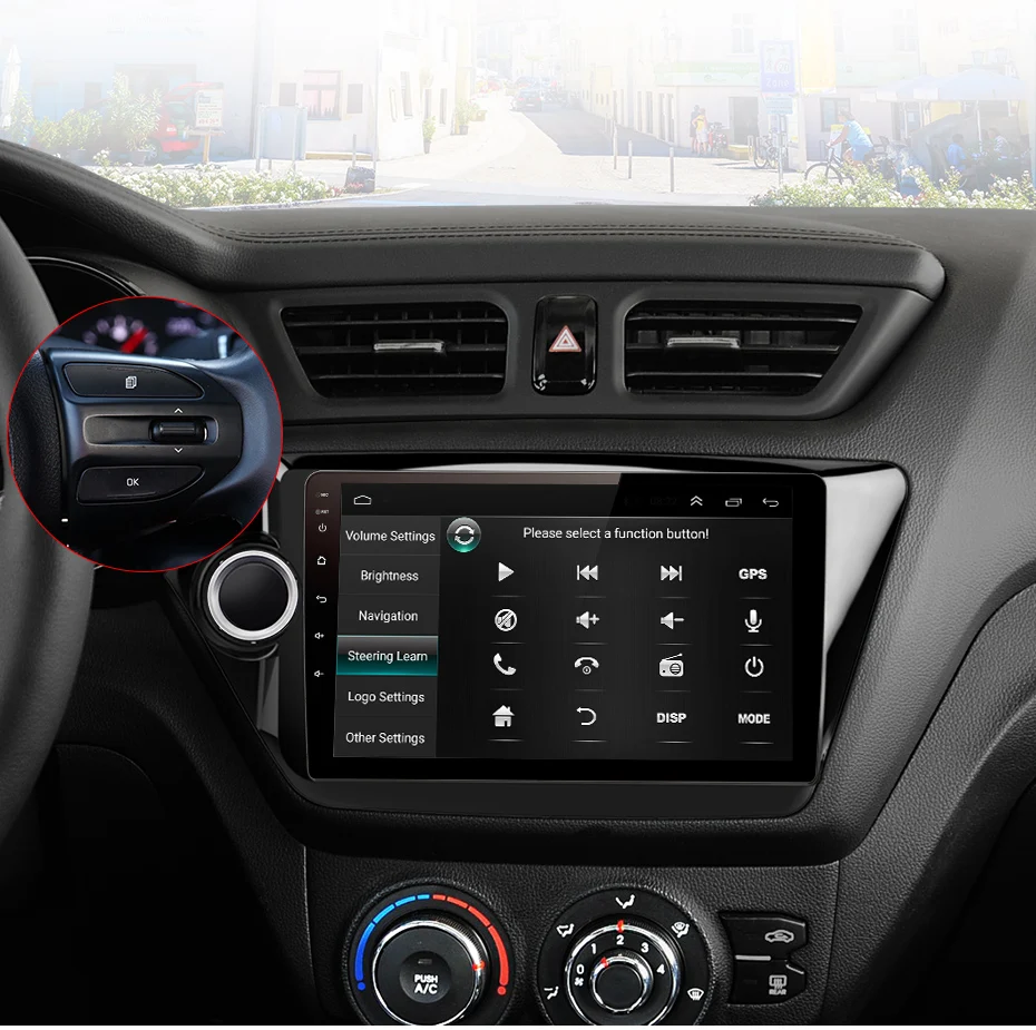 Junsun 2G+ 32G Android 8,1 для kia rio 2010 2011 2012 2013 Авто 2 din автомагнитола стерео плеер Bluetooth gps навигация