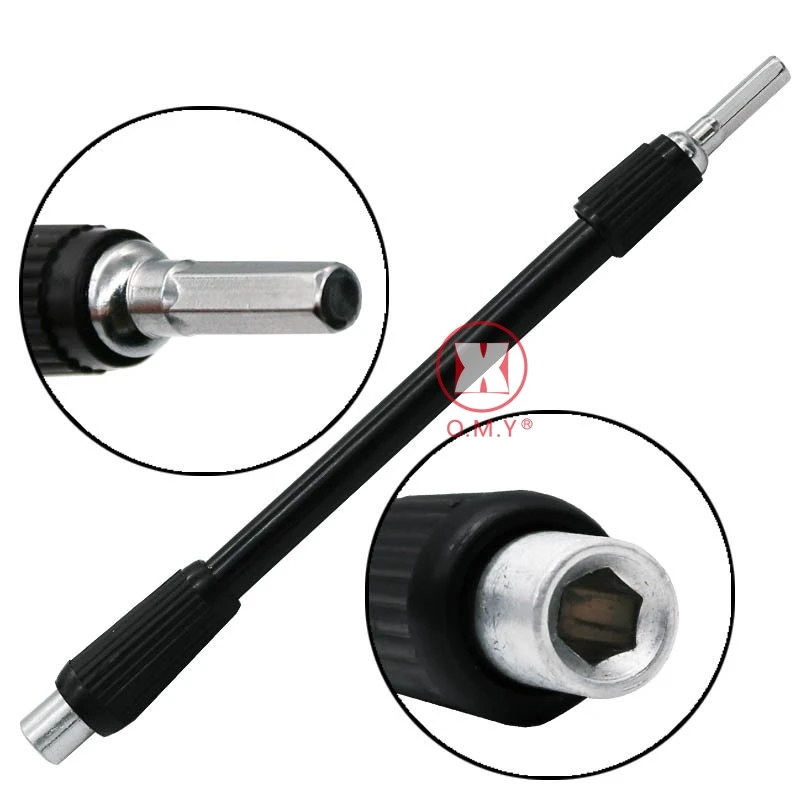 

132mm Flexible Shaft Hex Flex Electric Drill Universal shaft Extention Screwdriver Bit Holder Connect Rod power tool accessories