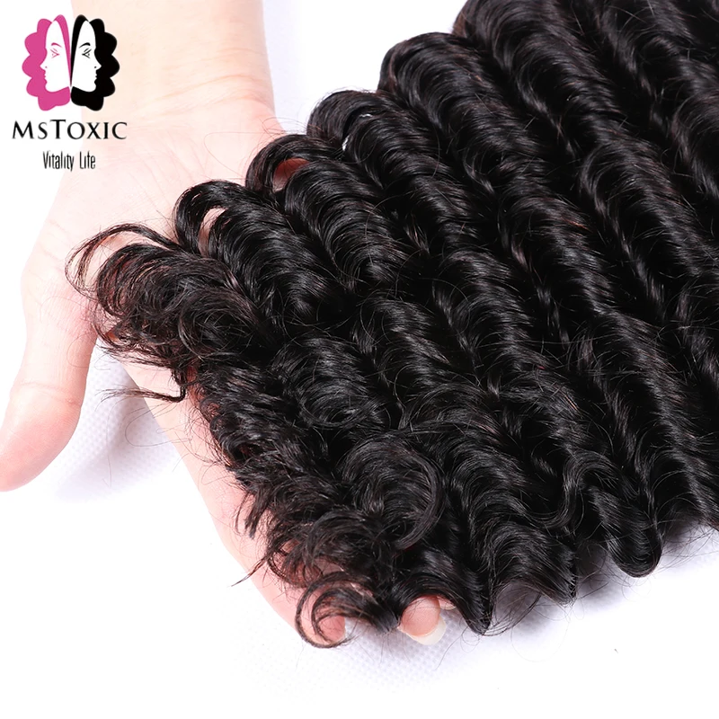 Mstoxic Deep Wave Bundles With Closure Brazilian Hair Weave Bundles With Closure Non Remy Human Hair Bundles With Closure Mstoxic Deep Wave Bundles With Closure Brazilian Hair Weave Bundles With Closure Non Remy Human Hair Bundles With Closure