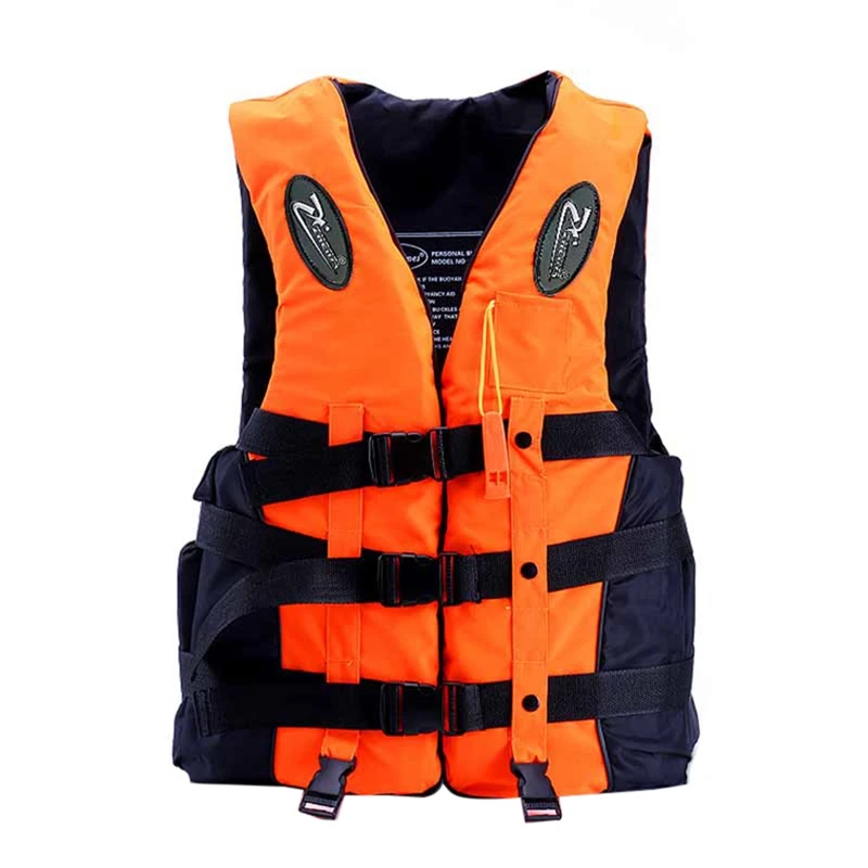 Профессиональный спасательный жилет для детей и взрослых Светоотражающие Регулируемый жилет куртка со свистком Дрифтинг