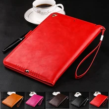 + Free Film + Stylus de LA PU de Negocios de Lujo Elegante de la Tableta Soporte de La Cubierta para Fundas de Apple Mini 2 3 4 Párrafo Mini Coque Housse caso