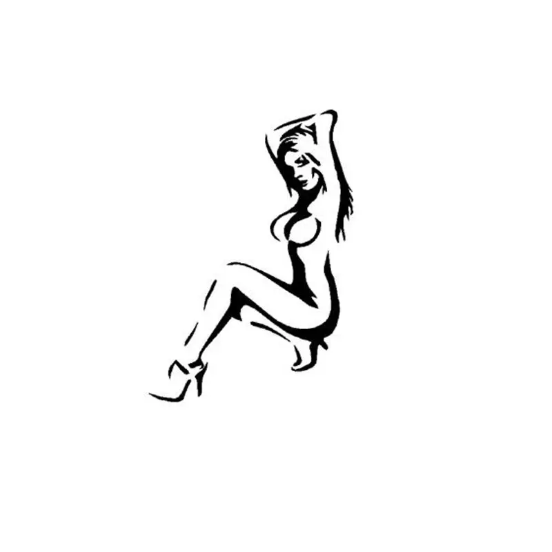 

Modern DIY Sexy Girl Beauty Body Wall Decals Woman Naked Vinyl Wall Sticker For Home Bathroom/KTV/Pub Bar Decoration