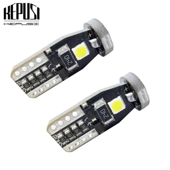 

2x Canbus T10 W5W Car LED 3030SMD Bulbs Dome Reading License Plate Parking Clearance Width Light Non Polarity 12V