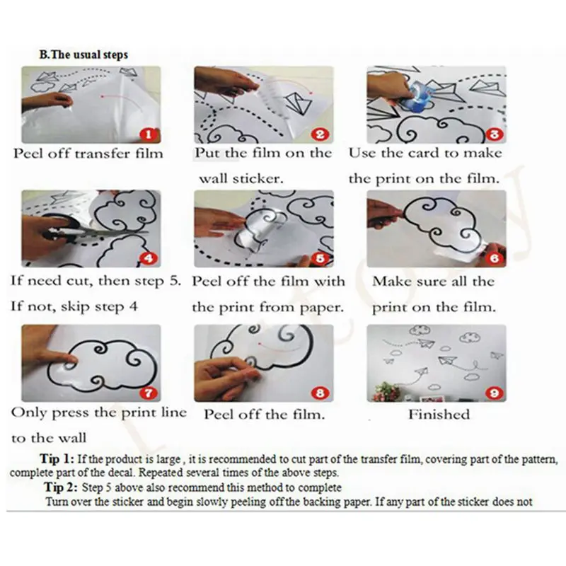 Totoro wall sticker kids bedroom decor Japanese cartoon animation wall decals