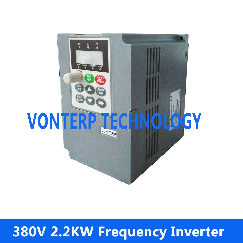 

380v 2.2KW frequency inverter converter 50Hz 60Hz adjustable speed drive.