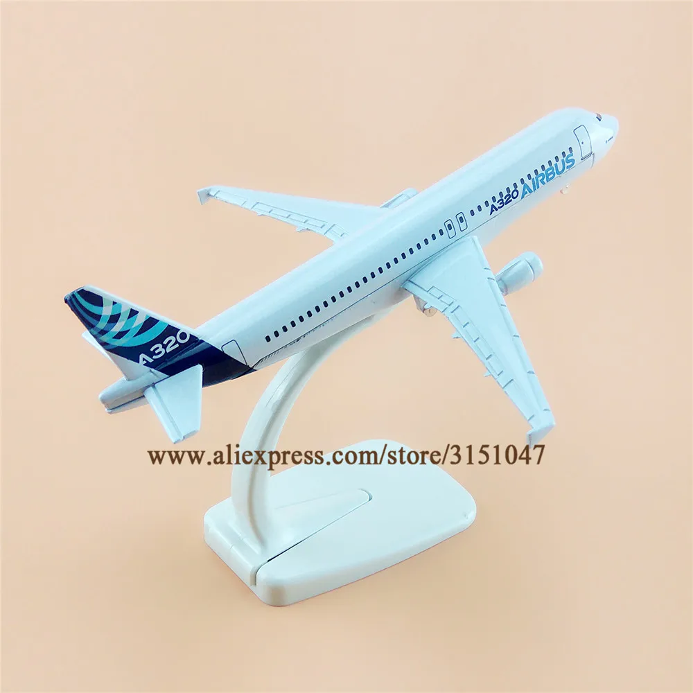 16 см сплав металла прототип Air A320 Airbus 320 Airlines модель самолета w колёса детские