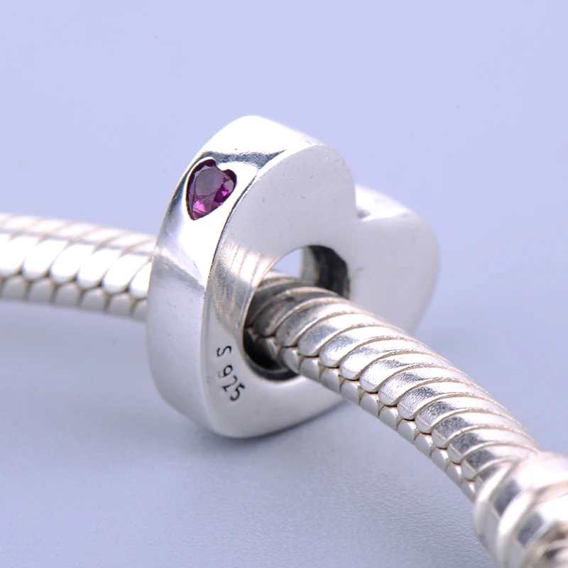 Оригинальный браслет Pandora 925 пробы серебро бисер сделай сам Berloque You and me love