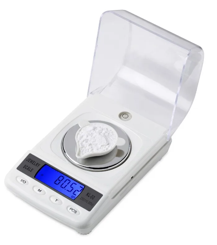 50g 0.001g Precision Digital Jewelry Gem Powder Scales Electronic