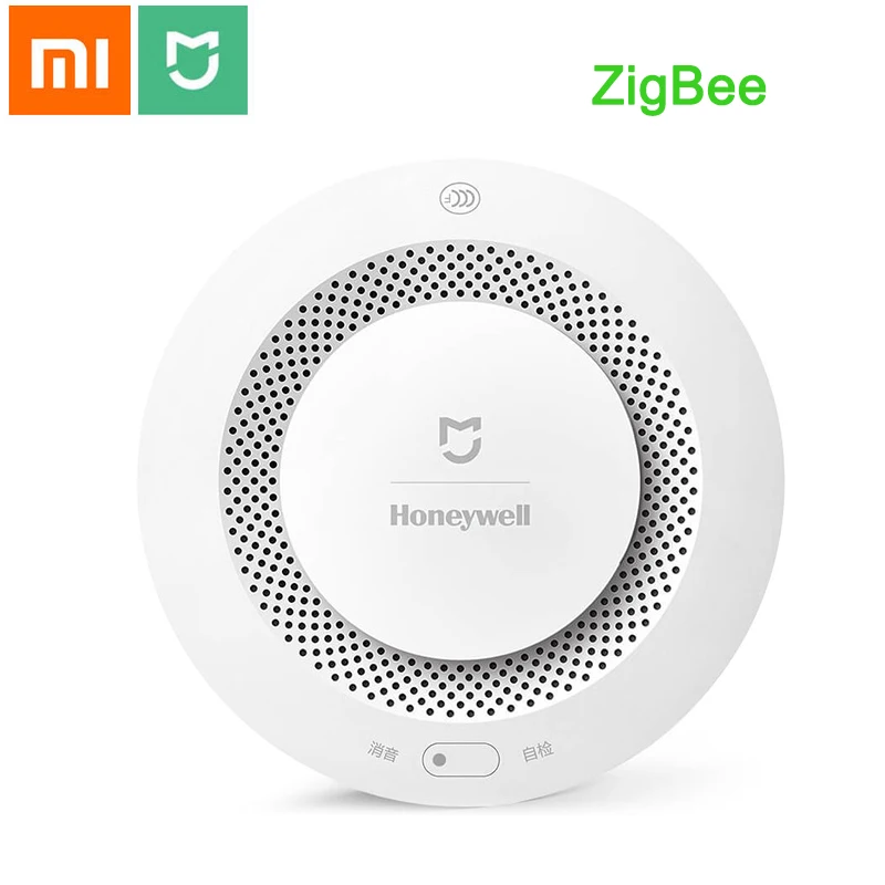 

Xiaomi Mijia Fire Alarm Detector Photoelectric WiFi Smoke Detector Progressive Sound Smart APP Control Smart Home