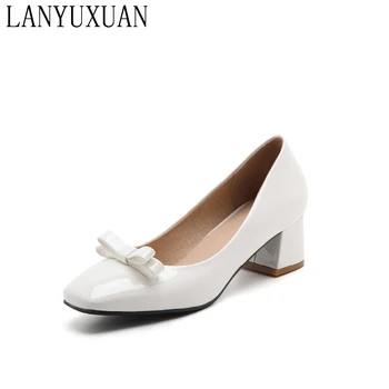 

2017 Hot Sale Big Size 32-46 4 Colour New Spring Autumn Women's Pumps Women Shoes High Heels Pu Party Wedding shoes 99-5