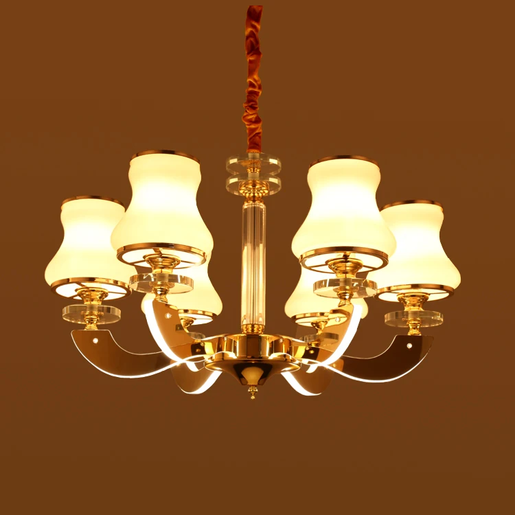 

modern European Style led crystal arm Chandelier