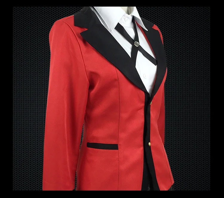 Аниме Kakegurui Yumeko Jabami Косплей костюмы японские школьницы Униформа полный комплект
